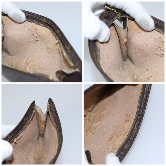 LOUIS VUITTON Monogram Bucket GM Pouch Accessory Pouch LV Auth ti2702 - Picture 12 of 13